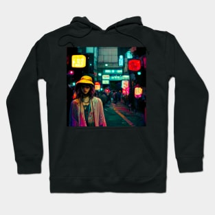 Tokyo At Night Hoodie